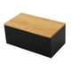 thumbnail image 1 of Organizador De Escritorio, Caja De Almacenamiento De Cosméticos Portátil Duradera Para Tocador, Escritorio, Cubierta Plana Negra, 1 of 5
