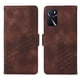 thumbnail image 1 of Carcasa FOXDOCK OPPO A55 5G/4G de cuero PU, diseño acolchado clásico, protección contra caídas y rayones, 1 of 5