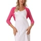 thumbnail image 1 of INSPIRE CHIC Bolero de Mujer Semi Transparente con Mangas 3/4 Cárdigan Corto Rojo Rosado S, 1 of 5
