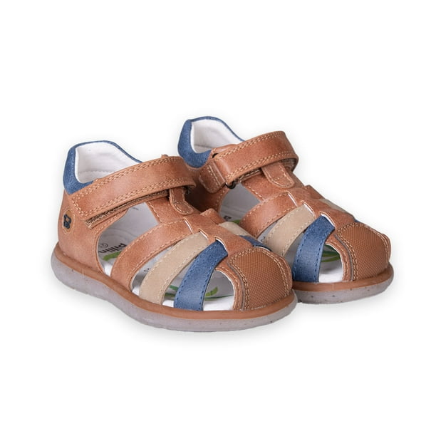 Sandalias Bebe Niño Café Pillin