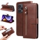 thumbnail image 3 of Funda con Cremallera para Xiaomi Poco F5, Carcasa Cartera de Cuero PU con Soporte y Tarjetero, 3 of 6