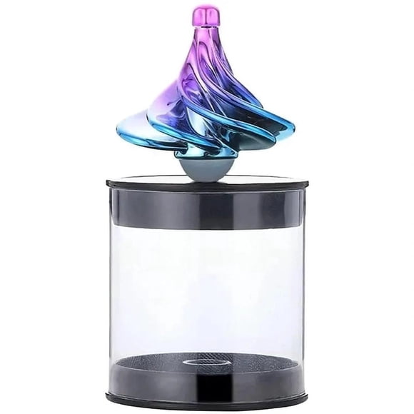 Juguete portátil GYHZ con forma de trompa giratoria con flujo de aire magnético, propulsado por el v
