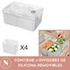 thumbnail image 4 of Organizador para Refrigerador con Divisiones Blanco, 4 of 6