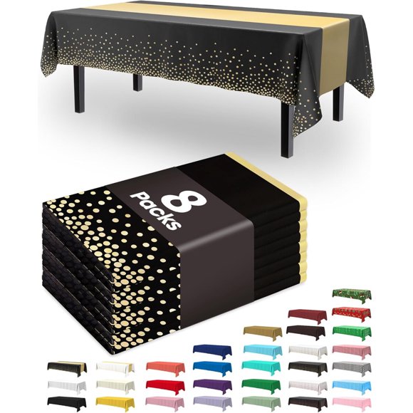 Mantel Pureegg Rectangular 137 x 274 cm Impermeable, 8 Unidades