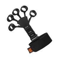 Ioensy - Ejercitador De Dedos Camilla Adultos Ejercicio De Potencia Atleta Fortalecedor De Dedos 1Pc Negro