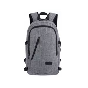 Importclick - Mochila Antirrobo 30 Litros Cable Usb Gris