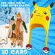 thumbnail image 2 of Gorro Kids Acogedor Tejido En Invierno Amarillo De Pikachu, 2 of 3