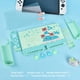 thumbnail image 5 of Funda protectora para Switch OLED, accesorio de piel para controladores JoyCons con 4 tapas de pulgar y 2 protectores de pantalla, 5 of 6