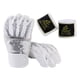 thumbnail image 1 of Guantes De Boxeo De Medio Dedo Guantes MMA Para Saco De Boxeo Muay Thai Artes Marciales Esqueleto Blanco, 1 of 3