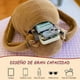 thumbnail image 4 of Mochila Peluche Capibara Bolso Kawaii Capybara Marrón Claro Liso 35cm Puede almacenar cosas, 4 of 8