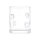 thumbnail image 1 of Vaso de Vidrio ThymeTable White Hearts 12 oz 355 ml, 1 of 3