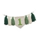 thumbnail image 1 of Banner De Silla Alta Decoración De 1er Cumpleaños Para Fiesta Decoración De Habitaciones Para Niños Cumpleaños Verdes, 1 of 5