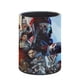 thumbnail image 3 of Apex Legends-theme Cylinder Pen Holder Pencil Organizer with Flannel Lining PVC Leather Material Cardboard Base for study work 10*8CM, 3 of 6