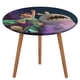 thumbnail image 1 of Elio theme Fitted Round Tablecloths Elastic Edged Table Covers Waterproof Table Cloth For Kitchen Holiday Party Tables Decor 120cm, 1 of 6