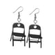 thumbnail image 5 of Pendientes De Silla Para Mujer, Pendientes únicos Para Fiesta De Graduación, Uso Diario, Boda, Estilo A, 5 of 5