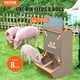thumbnail image 2 of Comedero para cerdos VEVOR con capacidad de 14 litros, doble puerta, acero resistente, 2 of 9