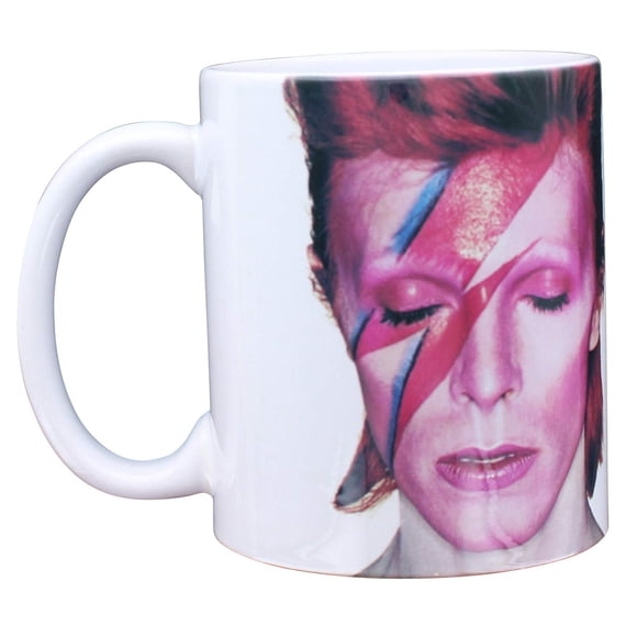 Taza AQUARIUS de cerámica Aladdin Sane de David Bowie, 325 ml