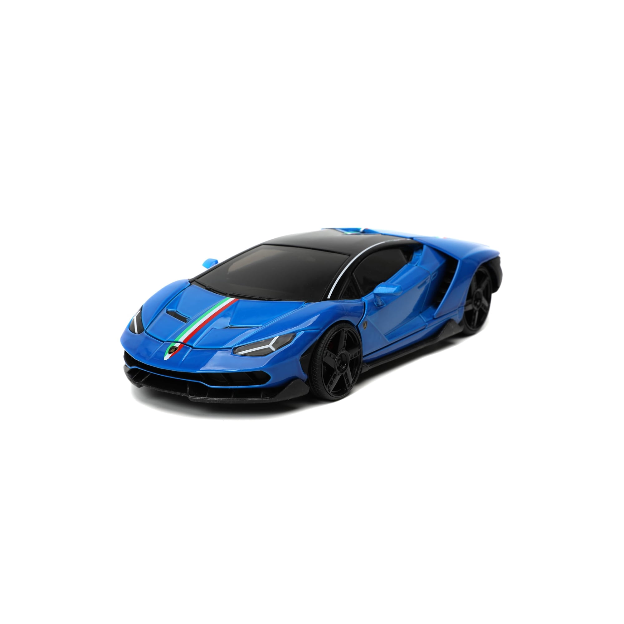 Coche Fundido A Presión Jada Hyper-spec 1:24 Lamborghini Centenario Blue