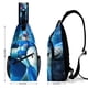 thumbnail image 2 of Mega Man Riñonera Bandolera con Estampado Integral para Hombres y Mujeres, Bolso Cruzado Gráfico de Tendencia, Mochila de Hombro Streetwear para Ciclismo y Deportes, Riñonera Versátil Casual, 2 of 6
