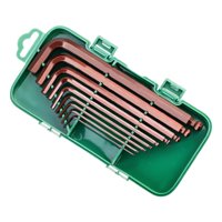 Ioensy - Juego De 9 Llaves Hexagonales Métricas Para Montaje De Muebles, Resistentes Y Profesionales