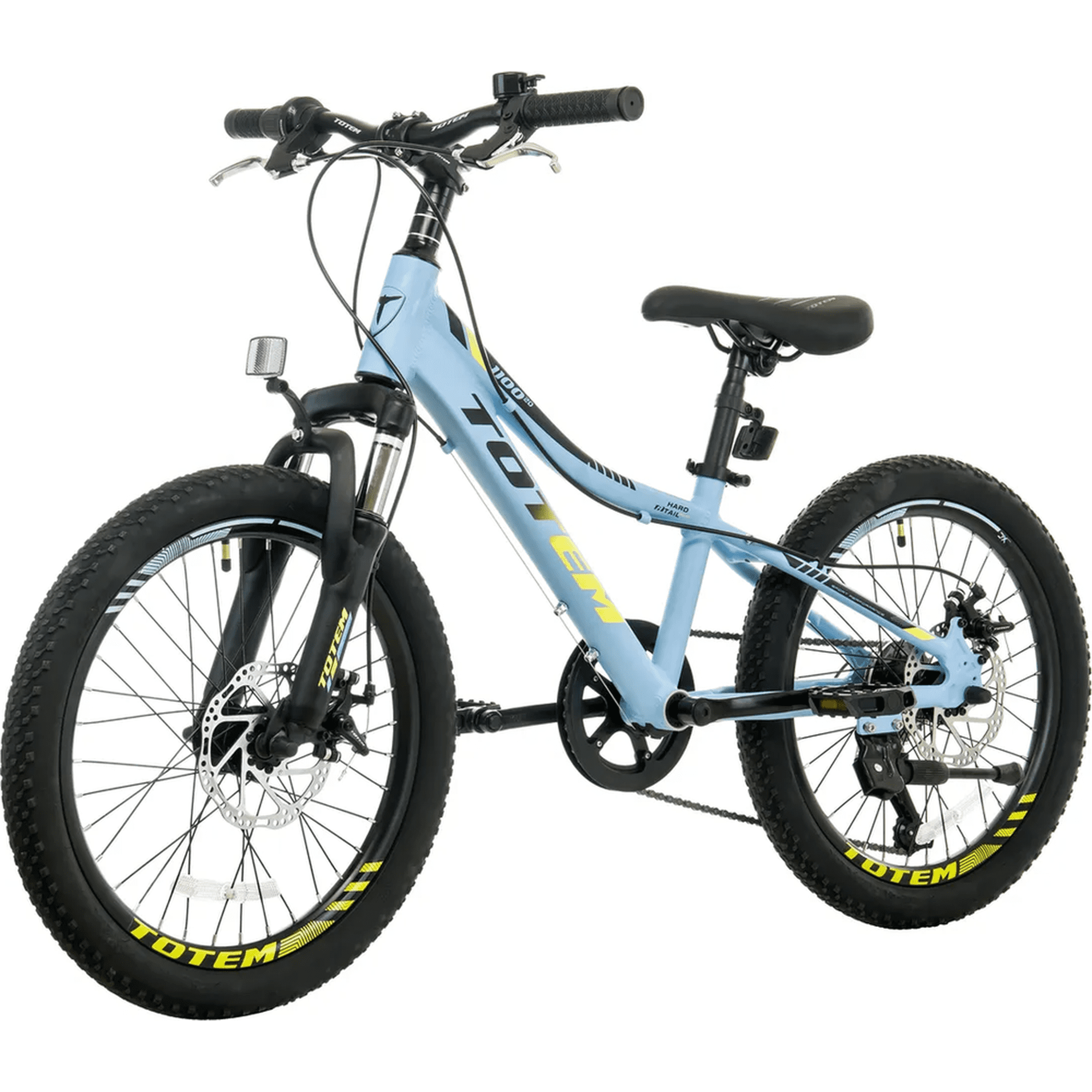 Genérico - Bicicleta Totem Mtb Aro 20 Modelo 1100 Celeste Xs