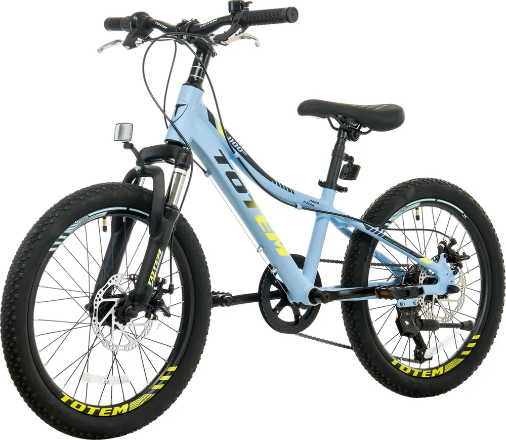 Genérico - Bicicleta Totem Mtb Aro 20 Modelo 1100 Celeste Xs