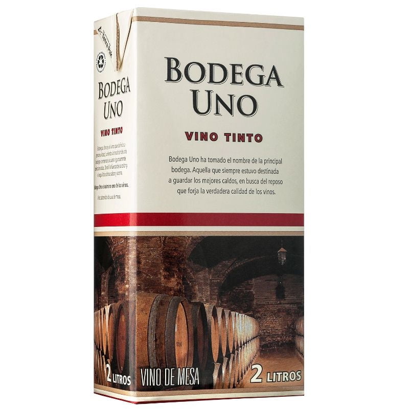 Vino Tinto 12° Caja 2 L Bodega Uno