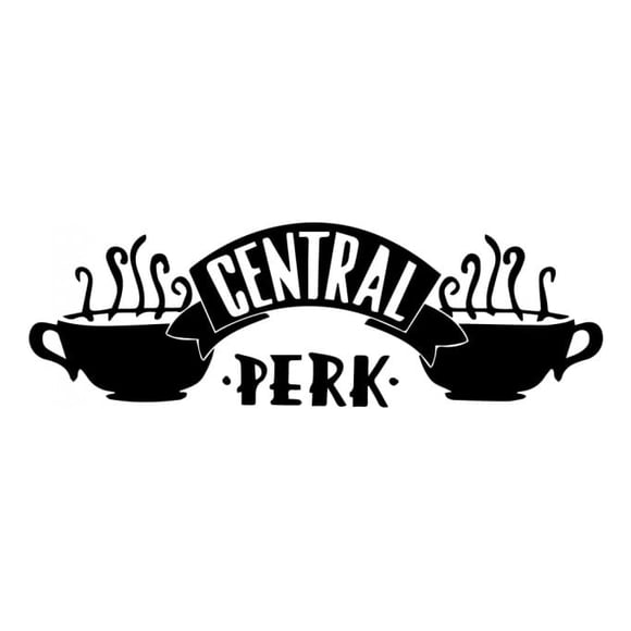 Decomural Central Perk Friends Logo WS-43963