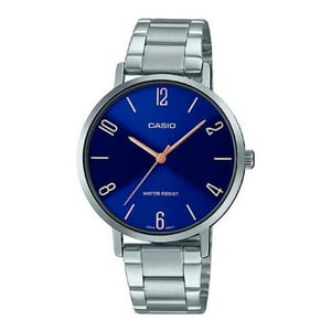 Reloj Analogo Plateado Casio Ltp-Vt01D-2B2