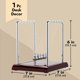 thumbnail image 4 of Juguete Newton's Cradle Juvale Silver, acero inoxidable, 18 x 15 x 18 cm, 4 of 9
