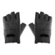 thumbnail image 2 of Guantes Sin Dedos De Motociclista De Conducción De Cuero Suave Negro Para Hombre Al Aire Libre, 2 of 5
