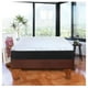 thumbnail image 1 of Cama Europea Zen Pro Colchon Resortes 1.5 Plaza Base Dividida Tela Café, 1 of 6