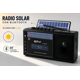 thumbnail image 2 of Radio Solar Cassette Bluetooth Vintage Am/fm Sd Recargable, 2 of 4