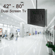 thumbnail image 3 of Soporte De Techo Para Tv Doble 42 A 80 Pulg Dual, 3 of 6