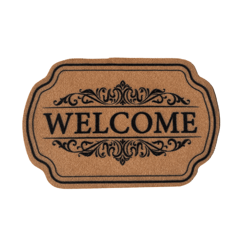 Felpudo Welcome Limpia Pies Decorativo Entrada Alfombra