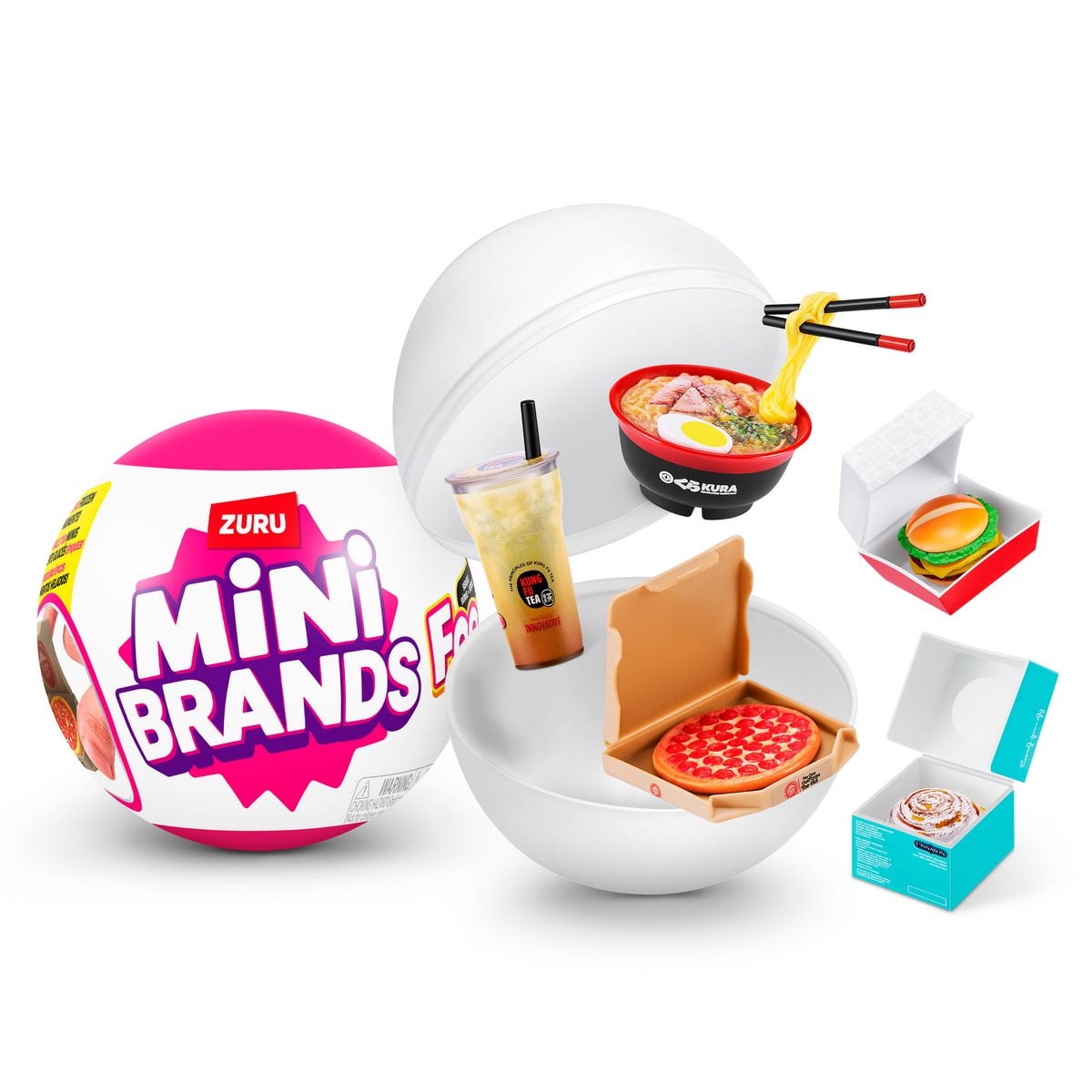 Bola Mini Brands Foodie Con 5 Sorpresas