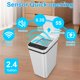 thumbnail image 5 of Bote de basura QSFWCSM Smart Touchless 11L/2.6 galones con tapa x2, 5 of 6