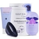thumbnail image 1 of Discos menstruales KAVODA, de silicona suave, flexible y reutilizable, 1 of 6
