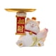 thumbnail image 4 of Estatua De Gato De La Fortuna Con Bandeja, Decoración Feng Shui Para Entrada, Dormitorio, Estante Estilo B, 4 of 5