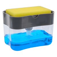 Genérico - Dispensador De Jabon Líquido + Esponja Para Ayudin - Cocina Color Referencial