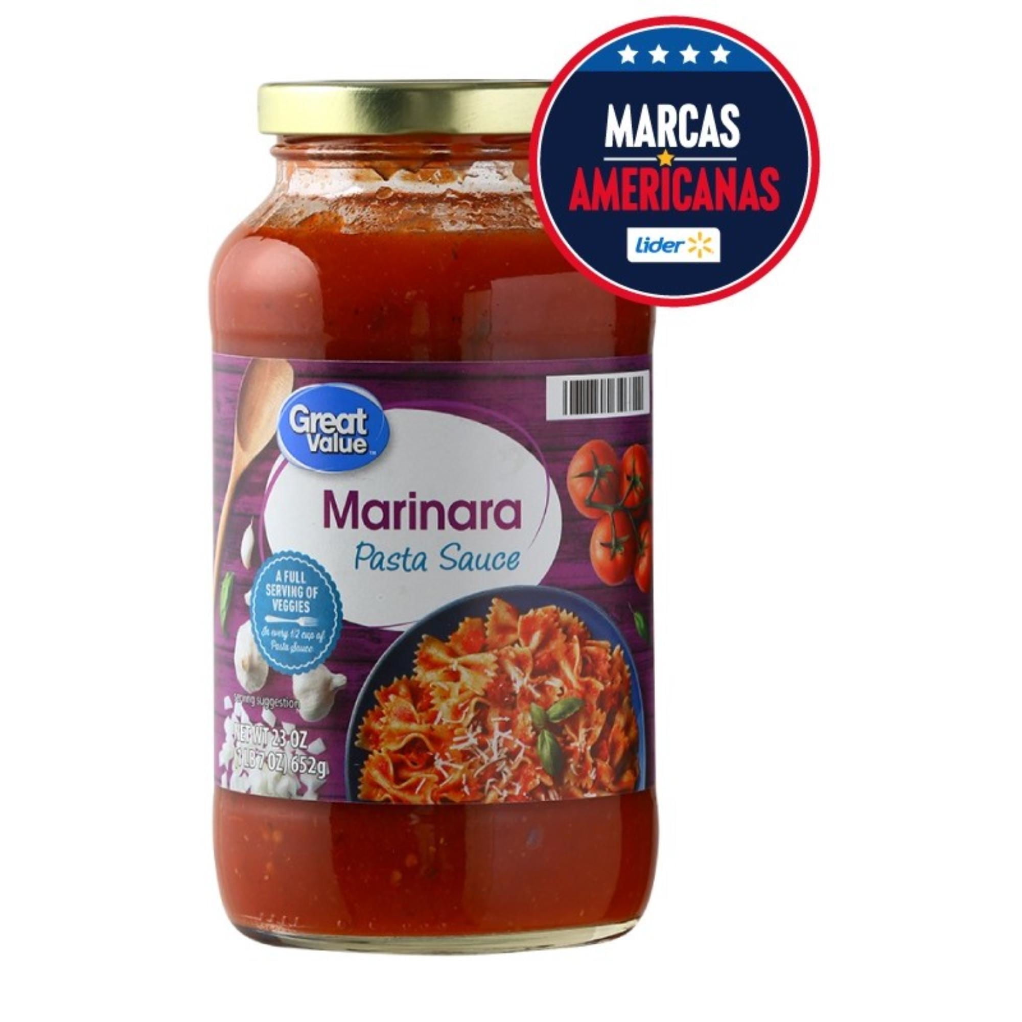 Salsa De Tomate Marinara Frasco 680 g Great Value