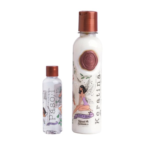 Tratamiento de Keratina RITUAL BOTANICO 250mL con 12 Aceites Naturales