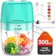 thumbnail image 1 of Mini procesador de alimentos KitchekShop recargable de 300 ml sin BPA, 1 of 8