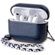 thumbnail image 1 of Funda de cuero RIXENY para AirPods Pro 3 2025, azul, 1 of 7