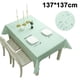 thumbnail image 2 of Mantel a cuadros: mantel cuadrado de PVC impermeable y resistente al aceite, lavable y resistente para cenas, fiestas, festividades, interiores y exteriores., 2 of 8