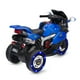 thumbnail image 3 of Moto a Batería Deportiva Azul Con Control Parental, 3 of 5