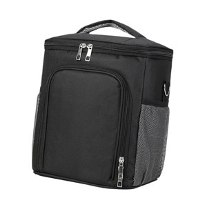 Ioensy - Bolsa Térmica Aislante, Bolso De Mano, Bolsa Térmica Para Almuerzo, Bolsa Para Viajes, Picnic Al Aire Libre, Color Negro
