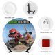 thumbnail image 3 of Dinotrux Plato decorativo de porcelana fina (bone china), plato decorativo de cerámica para hogar, oficina, soporte de pared, platos decorativos para dormitorio - 6 pulgadas (15 cm), 3 of 6