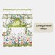 thumbnail image 3 of Juego de cortinas ACHIM con estampado de mariposas verdes tipo cabaña, 3 of 6