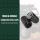 thumbnail image 3 of Tapones de válvula para neumático STEEL HAWK – Pack de 4, negro PVD, 3 of 7